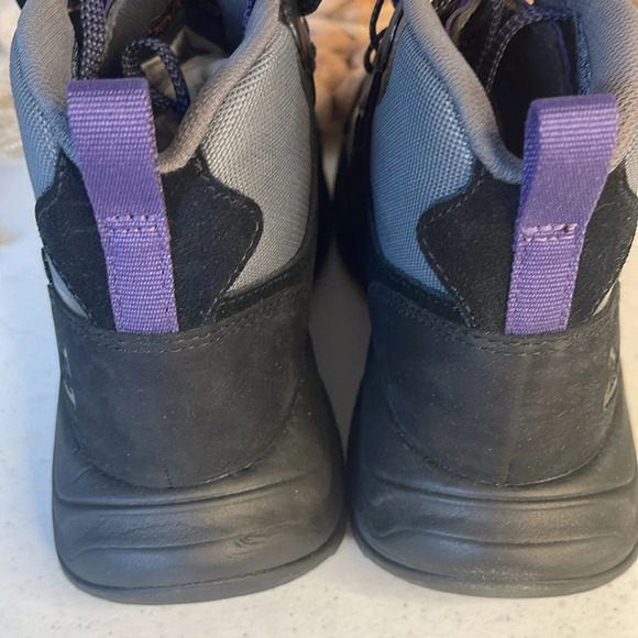 Teva W Geotrecca RP Black Grey Purple Women Outdoors Trail Shoes Sz 8.5 - Picture 9 of 12